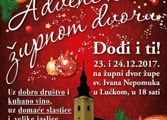 Župa Stupnik-Lučko organizira Advent na župnom dvoru