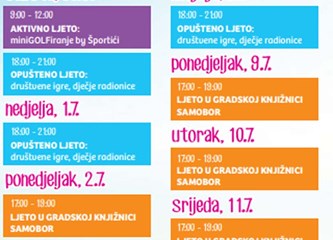Ljeto u Samoboru: Sport, zabava i druženje