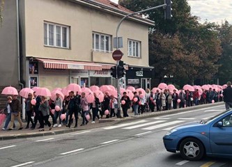 Šetnjom kroz Goricu obilježili Dan ružičaste vrpce