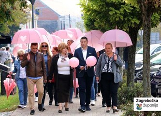 Šetnjom kroz Goricu obilježili Dan ružičaste vrpce