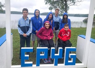 Usponovac Dominik Počekal nosio zastavu na otvaranju Europskih igara mladih