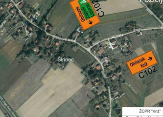 Radovi na sanaciji željezničko cestovnog prijelaza „Križ“