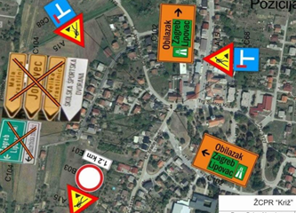 Radovi na sanaciji željezničko cestovnog prijelaza „Križ“