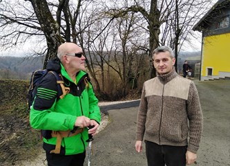 Stazu blaženog Alojzija Stepinca prošao poznati slijepi planinar Feručo Lazarić