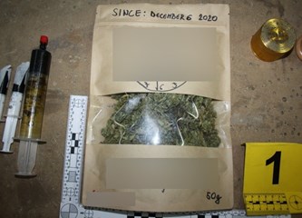 FOTO: U kući 41-godišnjaka iz Klinča Sela otkrili laboratorij za umjetni uzgoj marihuane