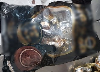 FOTO U Zračnoj luci Franjo Tuđman uhvatili Brazilca s 2,5 kile kokaina!