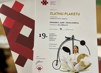 Ansambl Jane očarao koprivničku publiku i osvojio zlatnu plaketu!