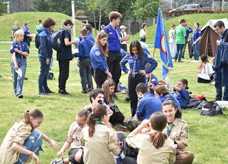 Izviđači iz cijele zemlje okupili se u Velikoj Gorici: Više od tisuću djece i mladih postrojilo se danas u centru grada