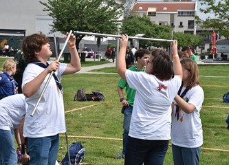 Izviđači iz cijele zemlje okupili se u Velikoj Gorici: Više od tisuću djece i mladih postrojilo se danas u centru grada