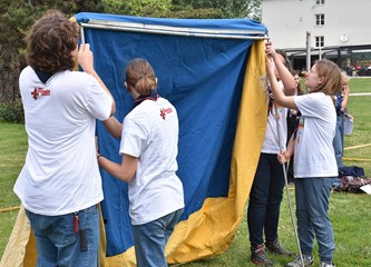 Izviđači iz cijele zemlje okupili se u Velikoj Gorici: Više od tisuću djece i mladih postrojilo se danas u centru grada